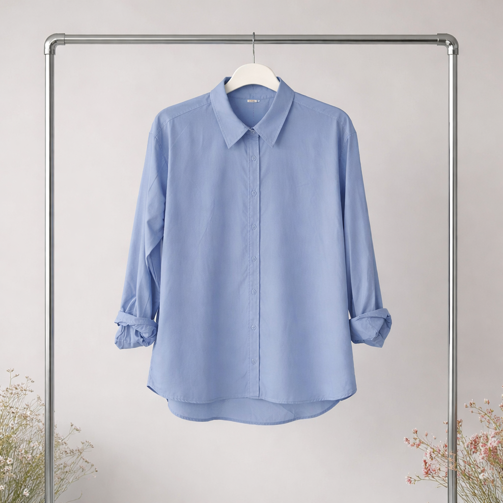 Oversized button-down shirt. Size Medium