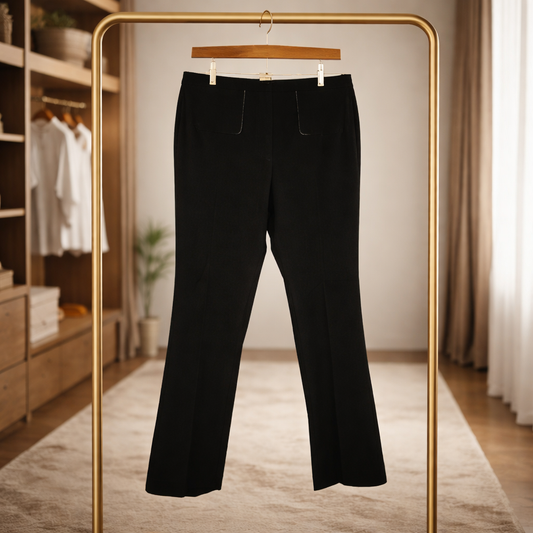 I.N.C International Concepts Woman The "Everyday Essential" Black Straight-Leg Ponte Pants Size 18W