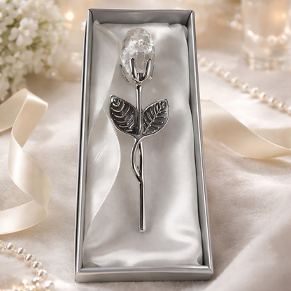 A Timeless Token of Affection: The Crystal Rose Keepsake