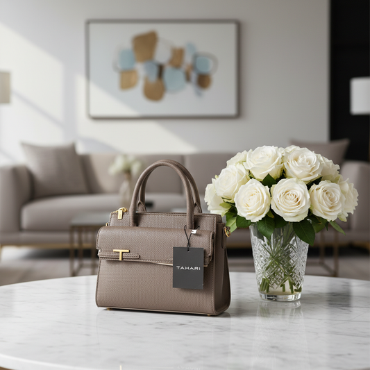 The "City Essential" Structured Satchel by Tahari