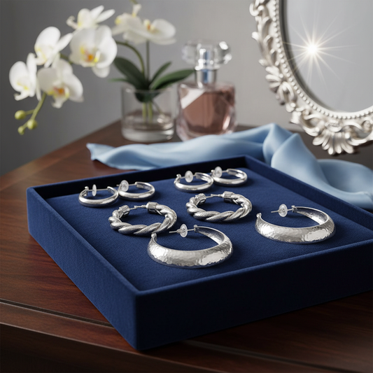 The Silver Hoop Collection: Timeless Styles for Every Look