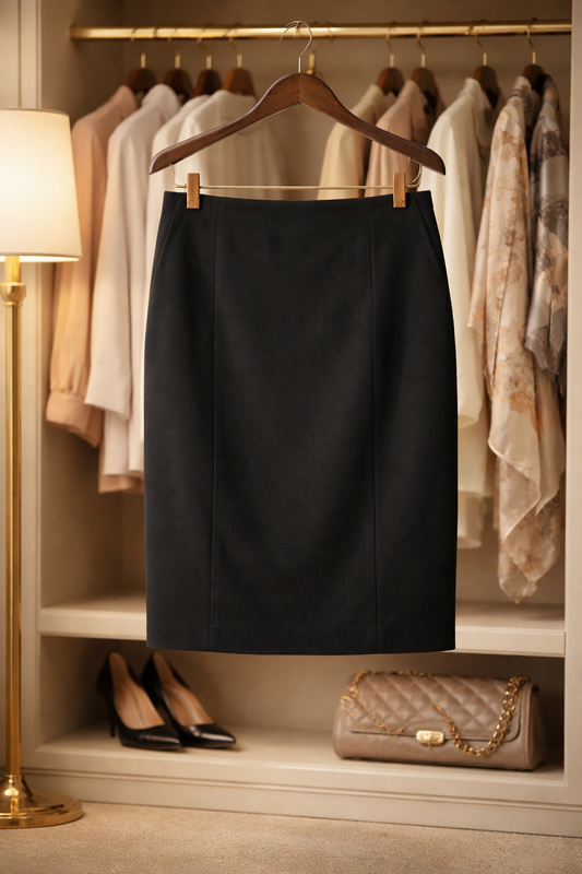 The Timeless Essential: Nine West Black Pencil Skirt size 2
