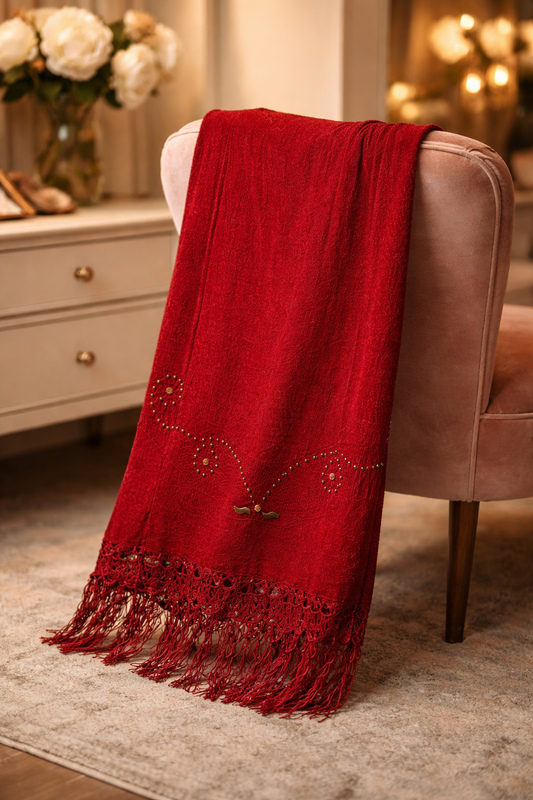 Embroidered Crystal Skirt