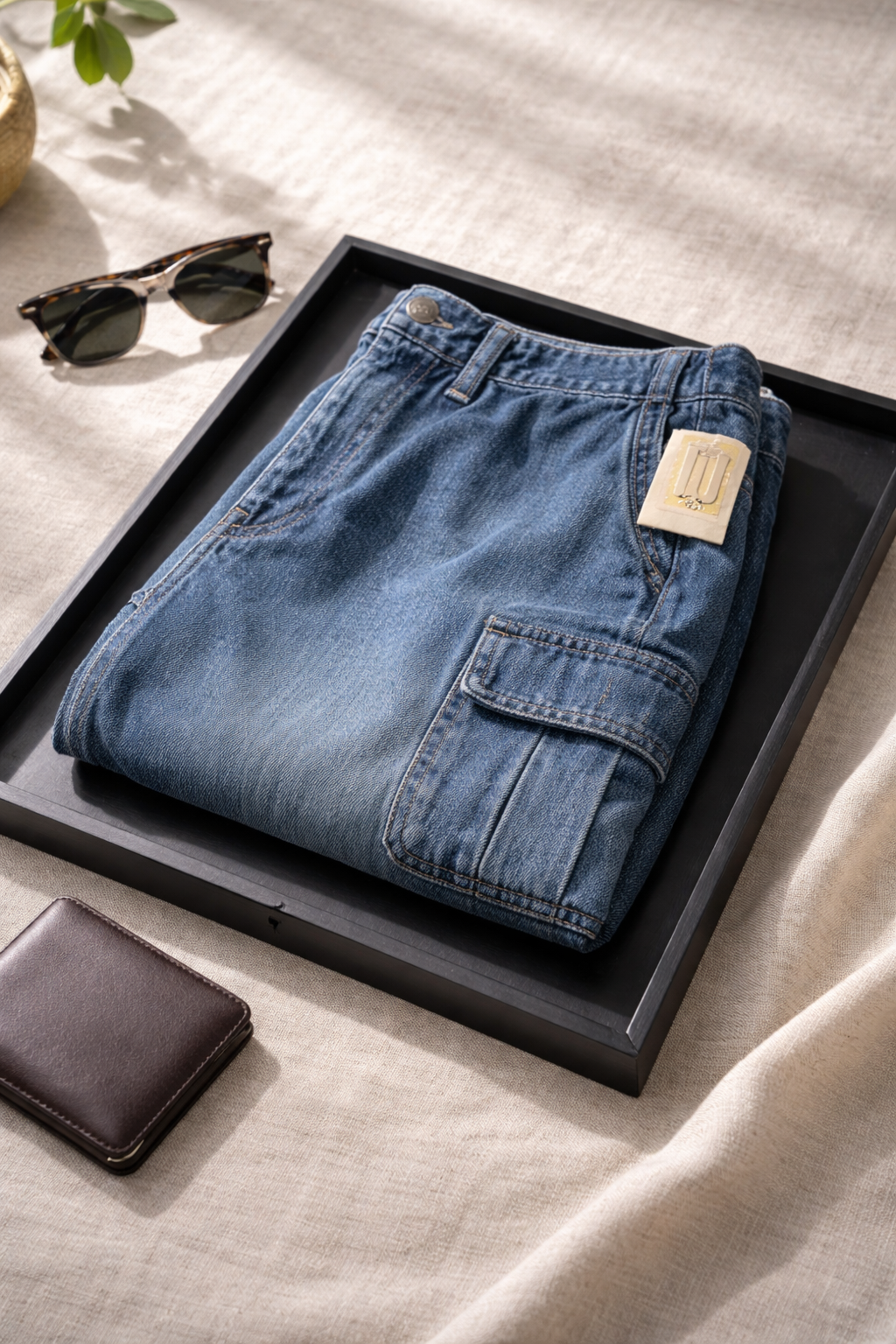 Liz Claiborne Livvy Relaxed-Fit Denim Capris Size 22W