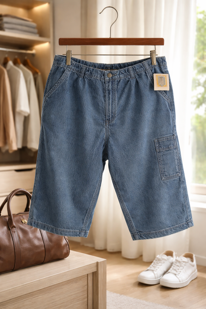 Liz Claiborne Livvy Relaxed-Fit Denim Capris Size 22W