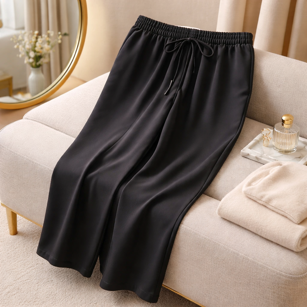 Venezia Jeans Wide-Leg Drawstring Trousers Size 18/20