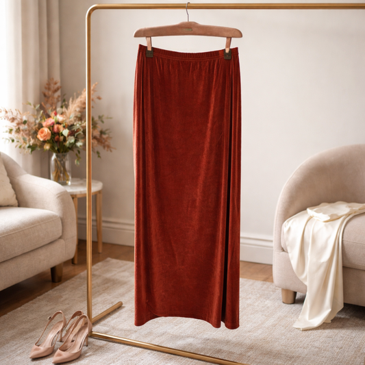 Venezia Slinky Knit Maxi Skirt Size 14/16