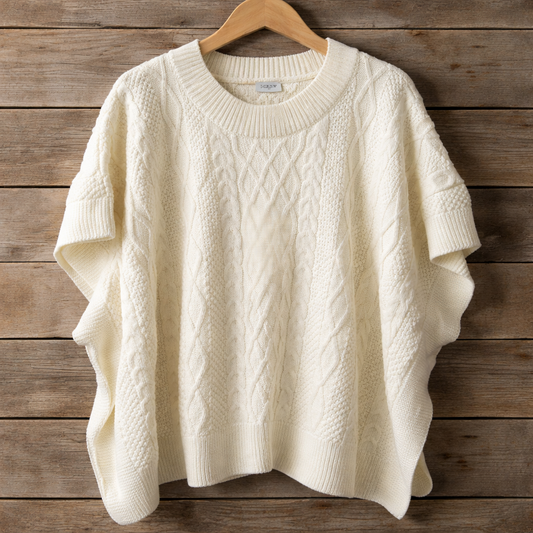 J. Crew poncho-style sweater Size - One Size