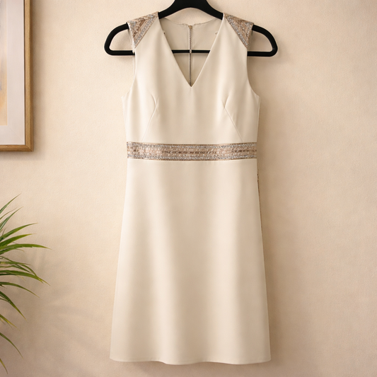 Sophisticated Calvin Klein A-line silhouette dress Size 6P