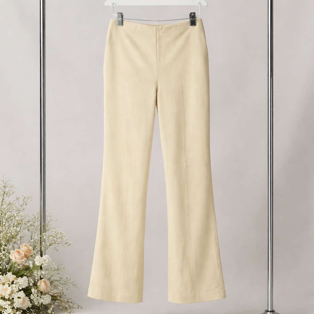 Sophisticated Lauren Ralph Lauren high-rise flare trousers. Size 4