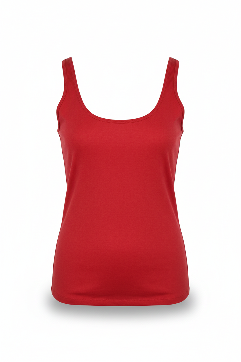 Vibrant red tank top from And Now This Size 0X