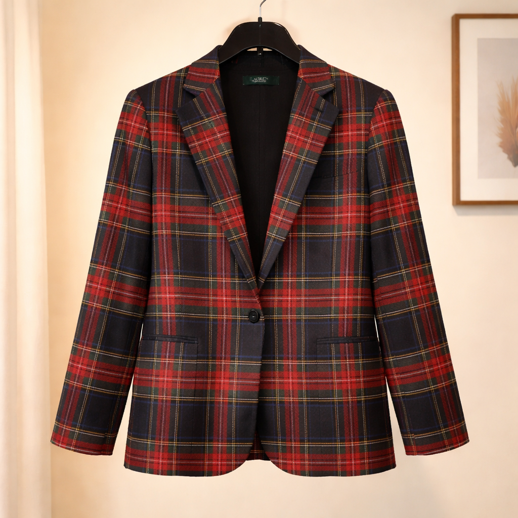 Lauren Ralph Lauren tartan blazer Size 8