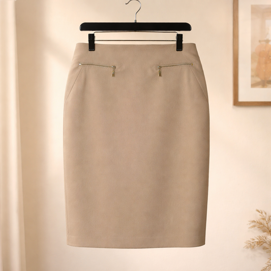 Tommy Hilfiger Women’s Professional Pencil Skirt – Classic Tan Size 10