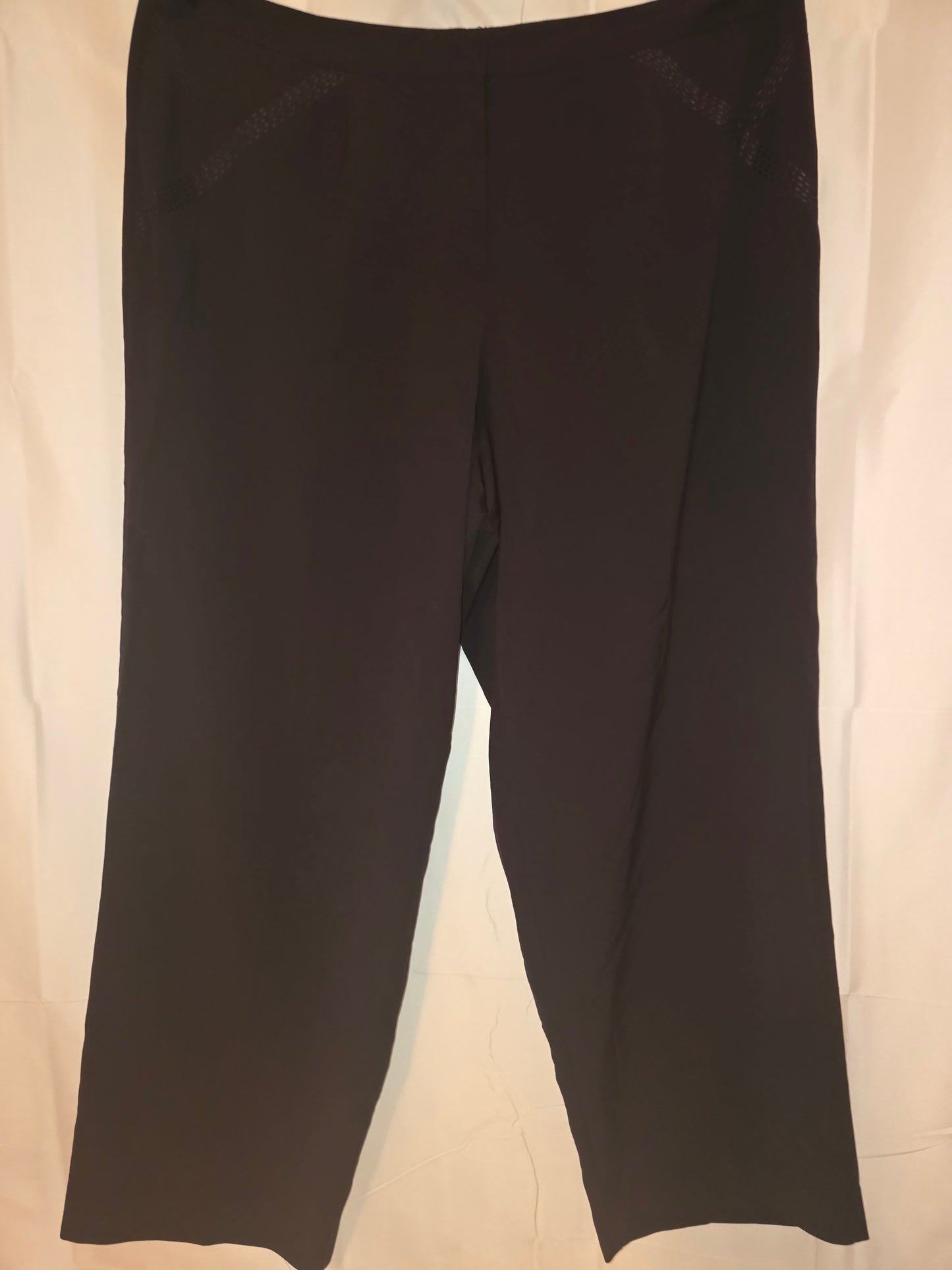 NortonMcNaughton Woman the "Manhattan" Black Trousers Size 20W