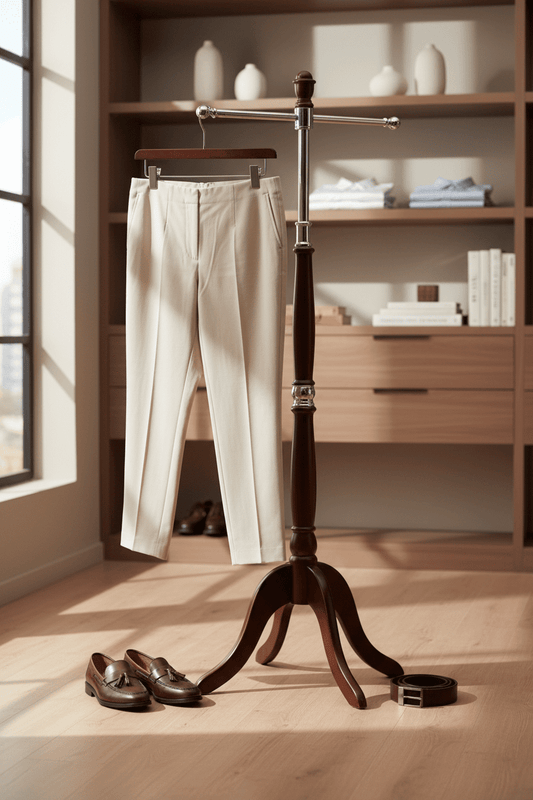 NWT Alfani cream color smart casual pants in Size 10 - All Seasons Curves