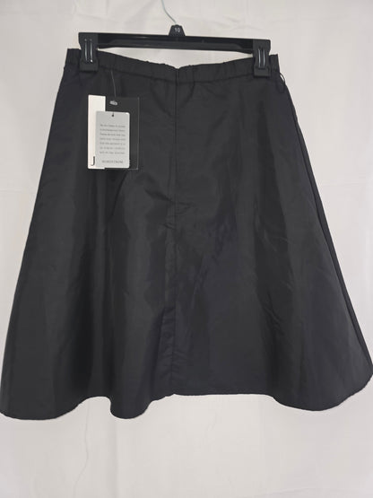 Brand New JS Boutique Petit Black A - Line Midi Skirt in size 8 - All Seasons Curves
