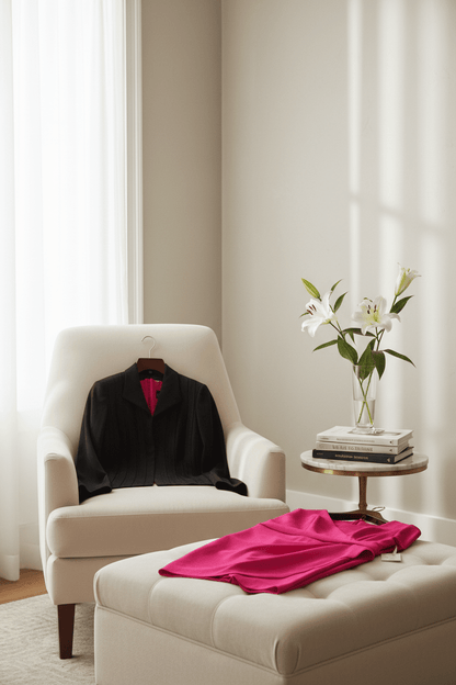 NWT Calvin Klein Black Classic - Fit One - Button Blazer Size 4 - All Seasons Curves