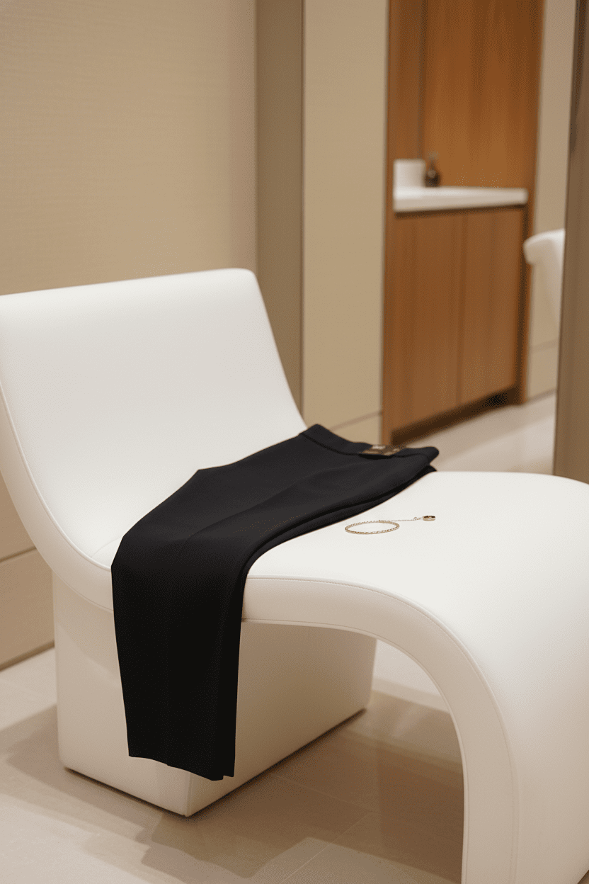 NWT INC Tapered Leg Black Trousers Size 10 - All Seasons Curves