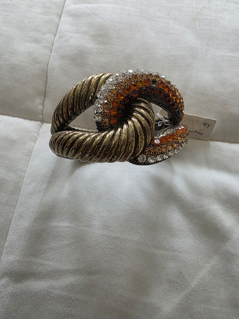 Eye - catching, vintage - style statement cuff bracelet - All Seasons Curves