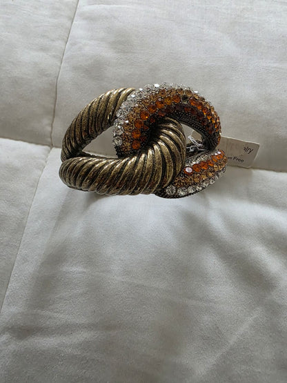 Eye - catching, vintage - style statement cuff bracelet - All Seasons Curves