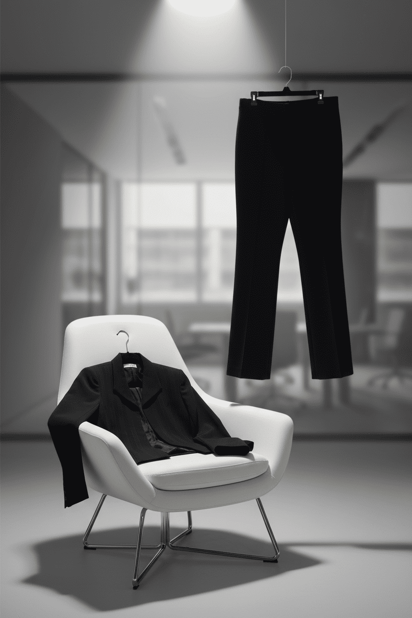 Tahari Black Slim Ankle Dress Pants with Flat Front Size 12 - All Seasons Curves